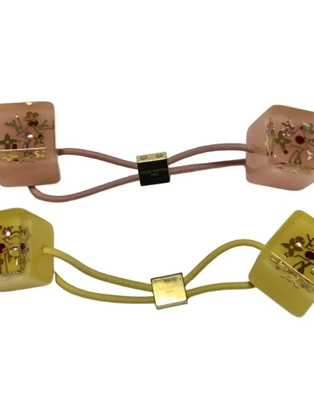 LOUIS VUITTON Hair Cube Uncrusions M65602 tequila Rose Unconfirmed